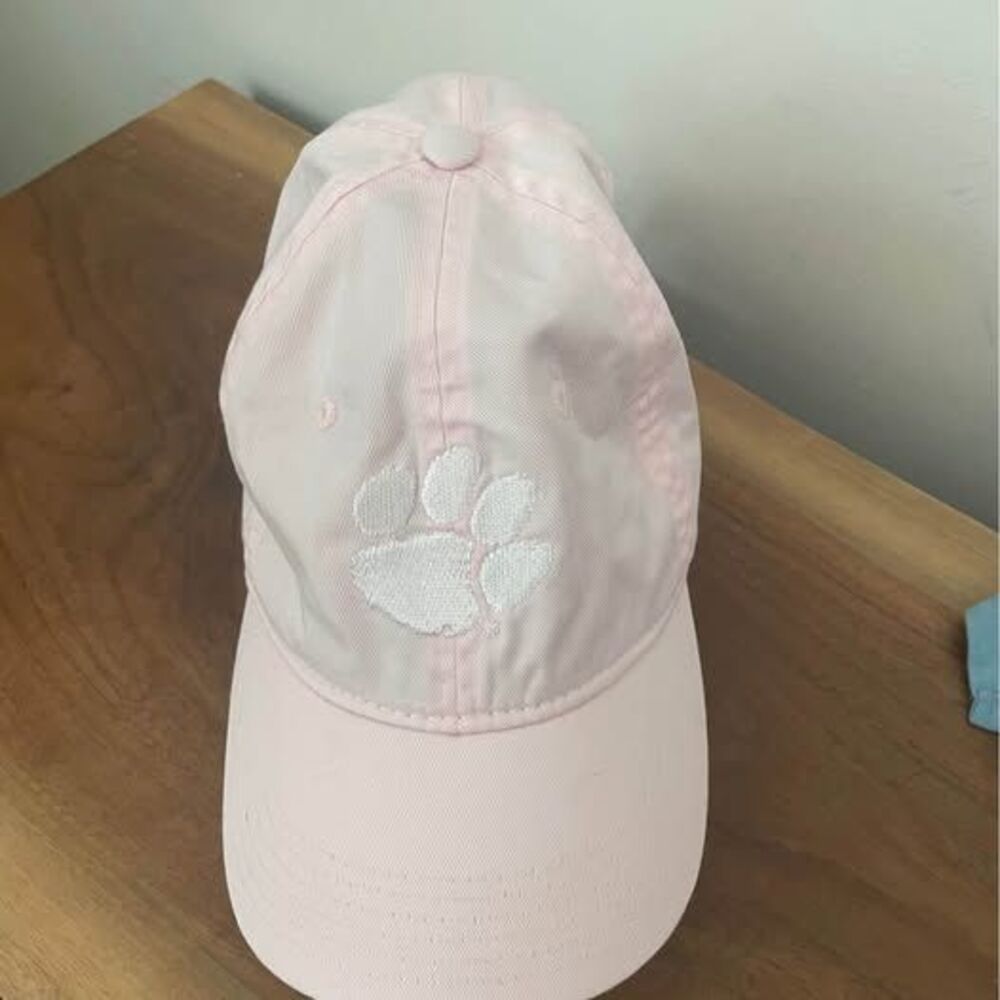 Starter Womens Pink Clemson Tigers Paw Hat